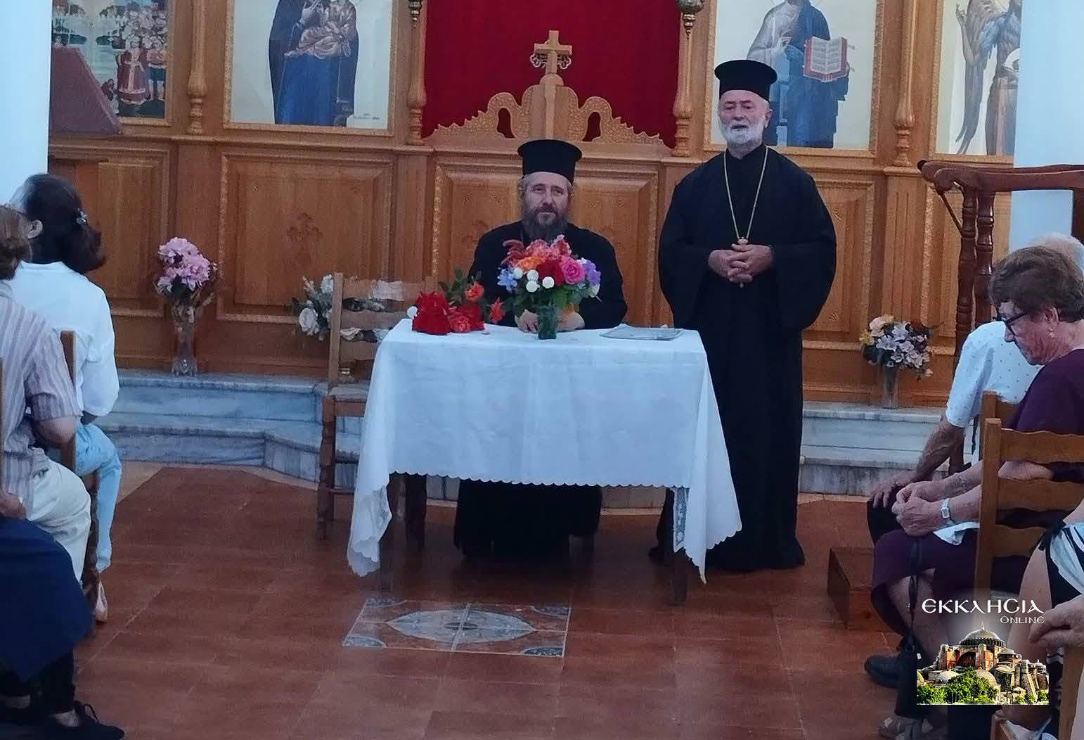 Μητροπολίτης Βερατίου Άστειος συναντήθηκε με τους Ορθοδόξους του Σβερνέτς Αυλώνας