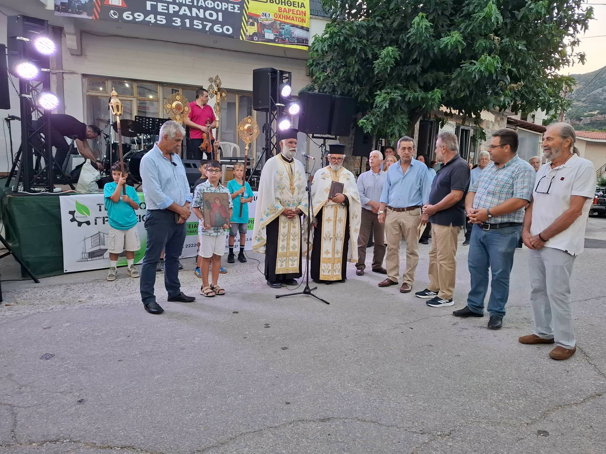 Πανηγυρικός Εσπερινός Αγίας Μαρίνης στα Μανίκια Κύμης