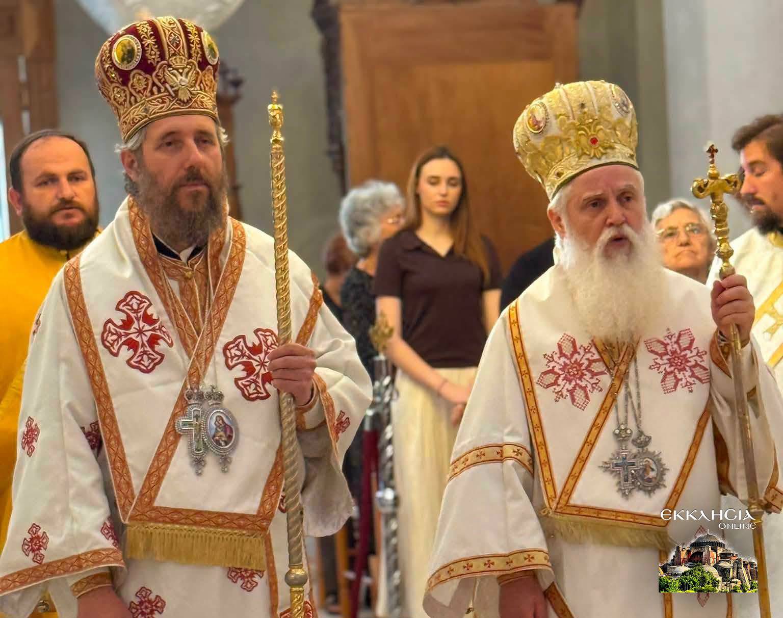 Μητροπολίτης Απολλωνίας και Φίερι Νικόλαος Μητροπολίτης Βερατίου Άστιος