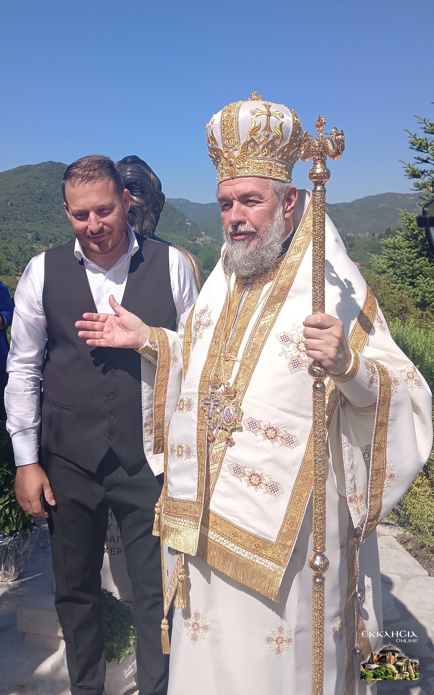 Μητροπολίτης Γόρτυνος Νικηφόρος και Ευάγγελος Τύμπας