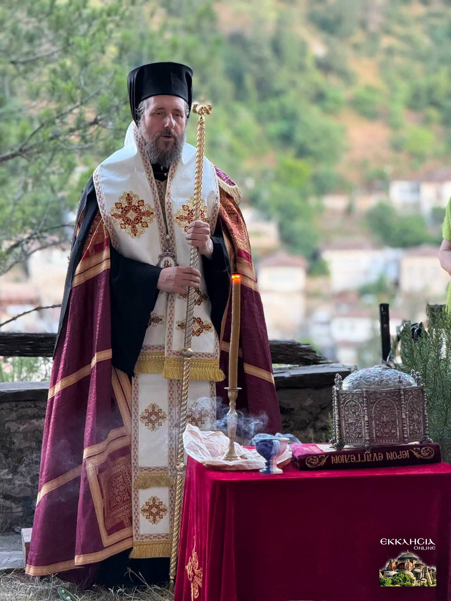 Εορτή του τοπικού νεομάρτυρα Νικολάου από την Κορυτσά στο Βεράτι