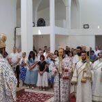 Εορτή στον νεοαναγειρόμενο ναό του Αγίου Προκοπίου στα Τίρανα