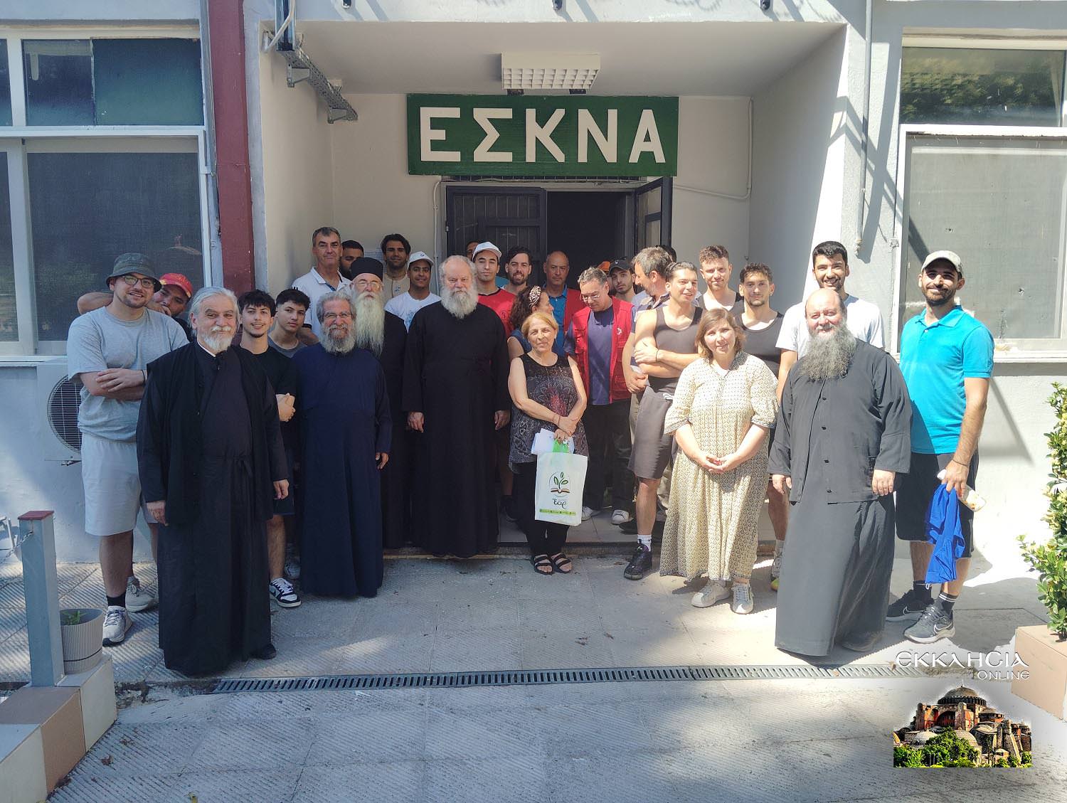 Αγώνας μπάσκετ νέων της Αρχιεπισκοπής με νέους του Σωφρονιστικού Καταστήματος Αυλώνα 2026